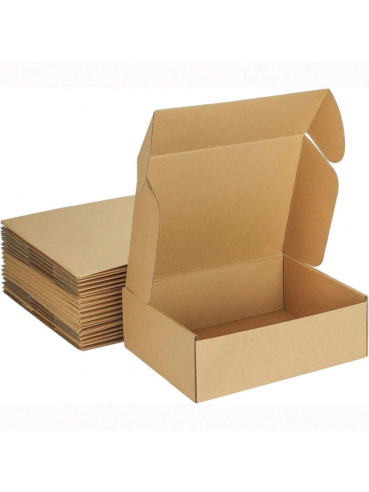 10pcs Various Sizes Corrugated Shipping Boxes Gift Boxes Suitable For Small Business Packaging, Crafts & Festival Packaging Back To School 10pcs Various Sizes Corrugated Shipping Boxes Gift Boxes Suitable For Small Business Packaging, Crafts & Festival Packaging Back To School
