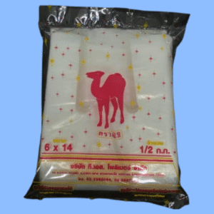 ถุงหิ้วหนา 6 x 14 ตรา อูฐ