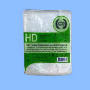 ถุงขุ่นHD 9 x 14 ตรามงกุฎ