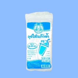 ถุงใส่แก้ว 16-22 oz. ตราปู