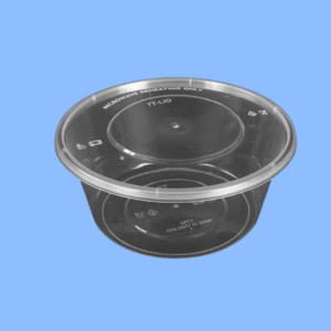 ถ้วยเวฟใสพร้อมฝา ขนาด 750 ML.