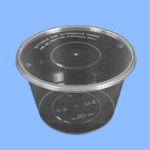 ถ้วยเวฟใสพร้อมฝา ขนาด 1000 ML.